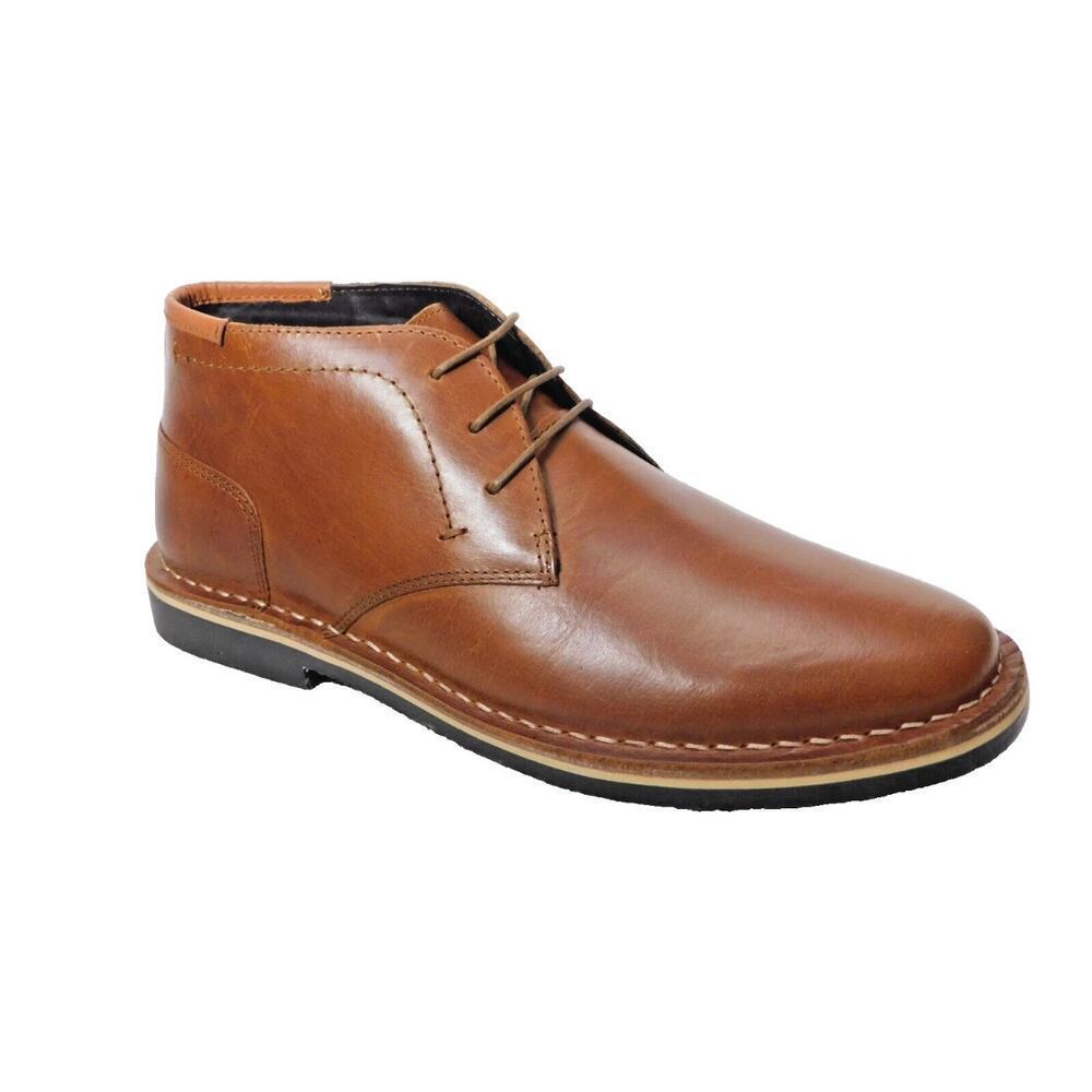 Steve Madden Cognac Harken Chukka Boot Size 14m